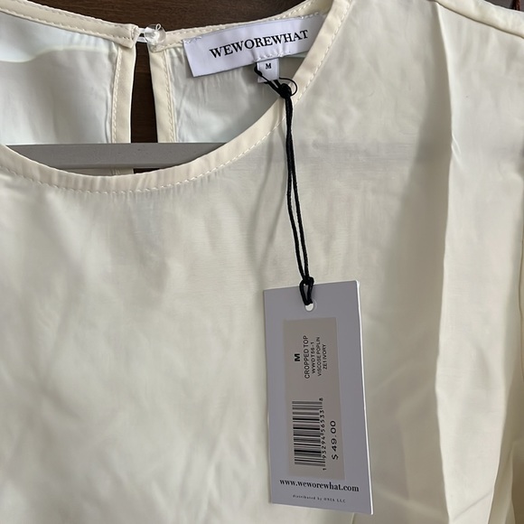 NWT WeWoreWhat crop top - Picture 2 of 4